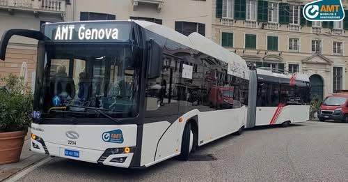 První trolejbusy Solaris s pohonem od Škody Group zahájily provoz v Janově