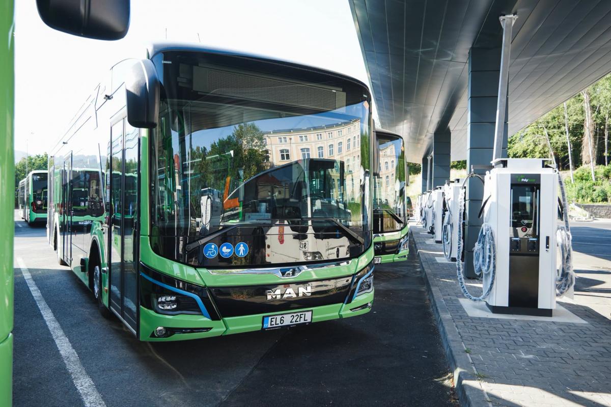 Nové elektrobusy MAN čeká zkouška v děčínském terénu