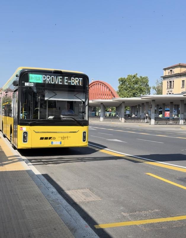 Bergamo nasazuje na novou e-BRT elektrobusy Yutong