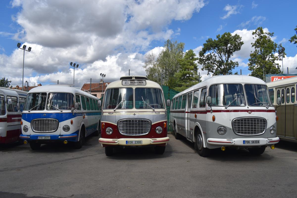 Veterán bus Kříž, už podeváté