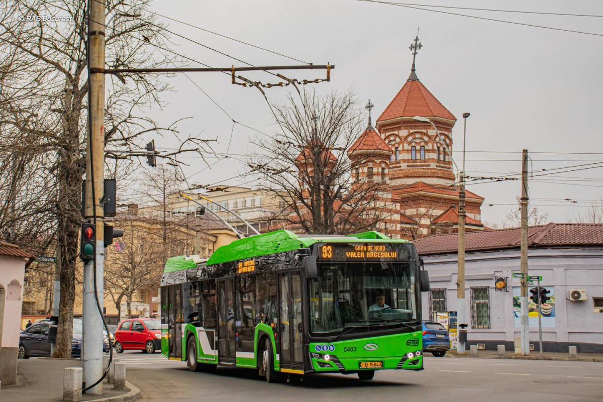 Bukurešť investuje více než 10 miliard do trolejbusů a tramvají