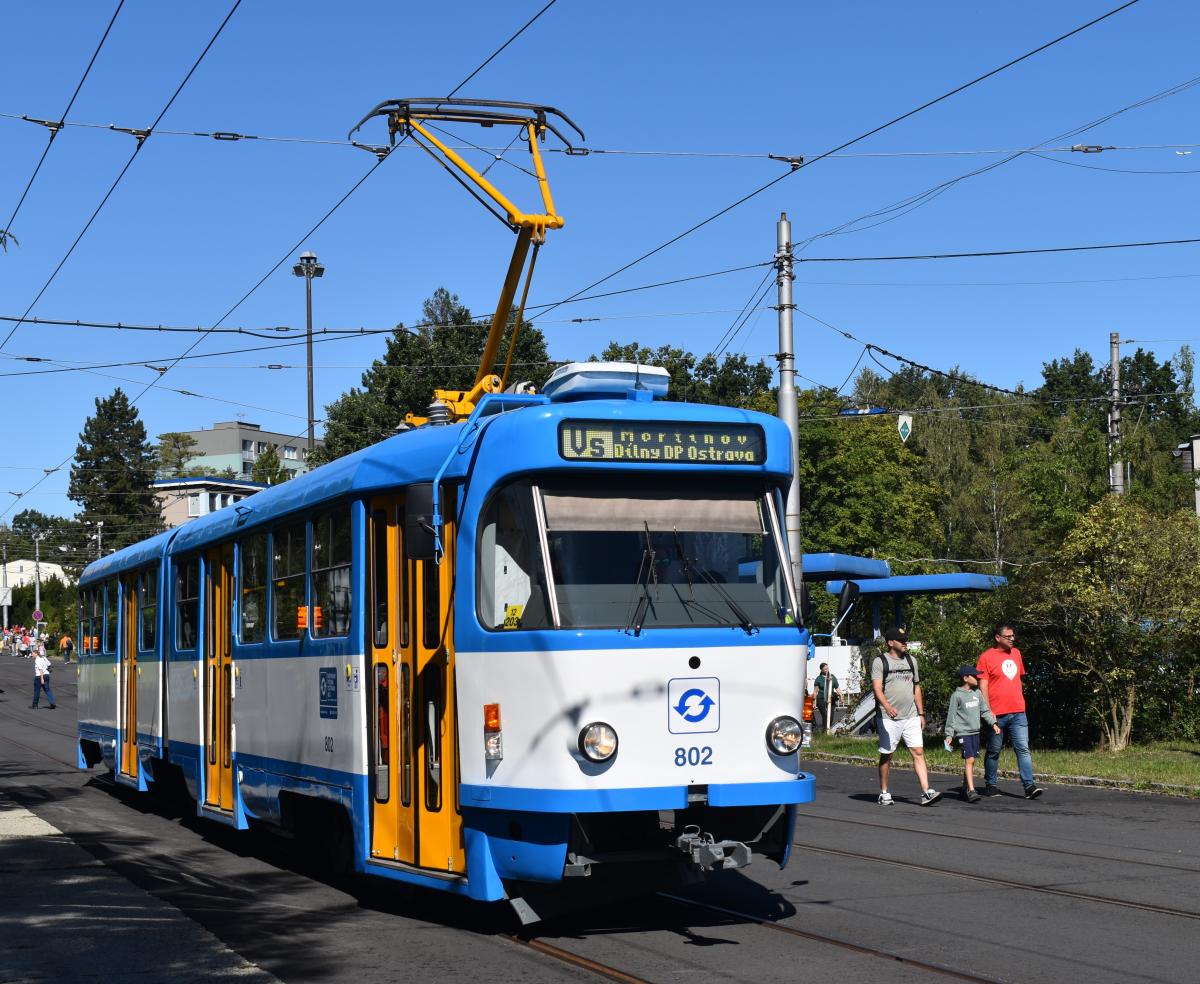 Den ostravských dopraváků otevřel Martinov veřejnosti