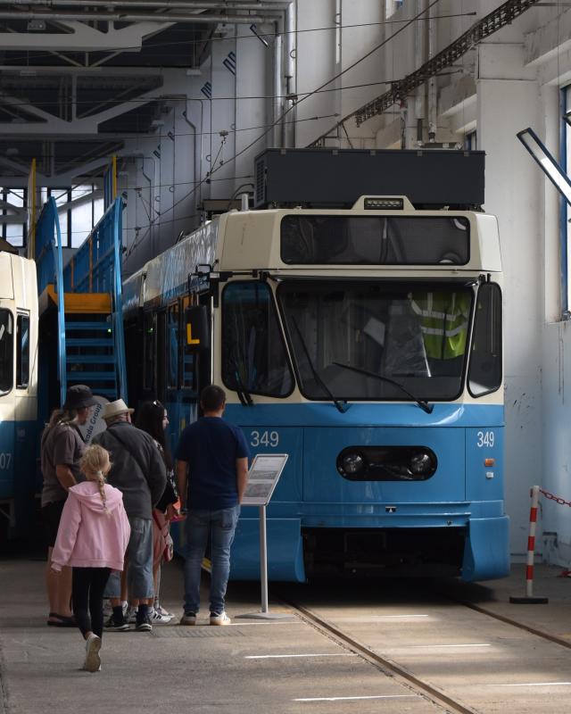 Den ostravských dopraváků otevřel Martinov veřejnosti