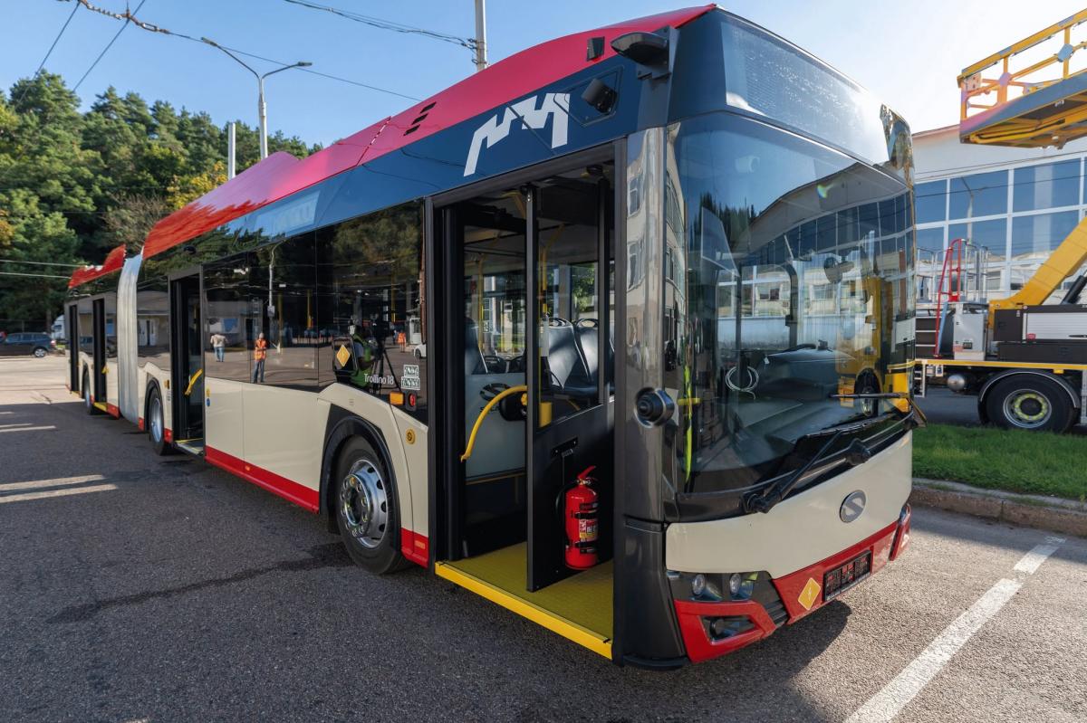 Nové trolejbusy Solaris Trollino 18 vyjedou ve Vilniusu v říjnu
