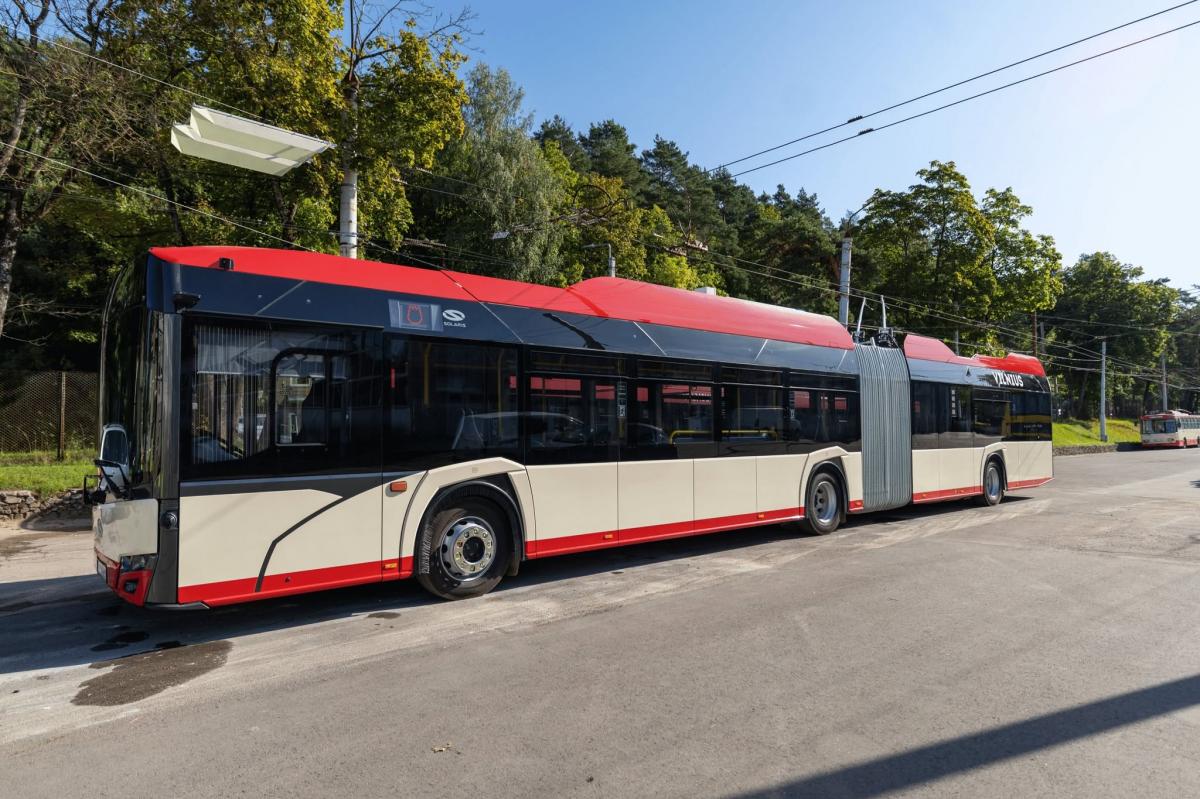 Nové trolejbusy Solaris Trollino 18 vyjedou ve Vilniusu v říjnu
