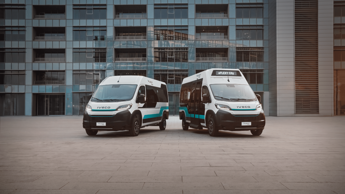 IVECO BUS rozšiřuje nabídku o elektrické minibusy eFLEXY