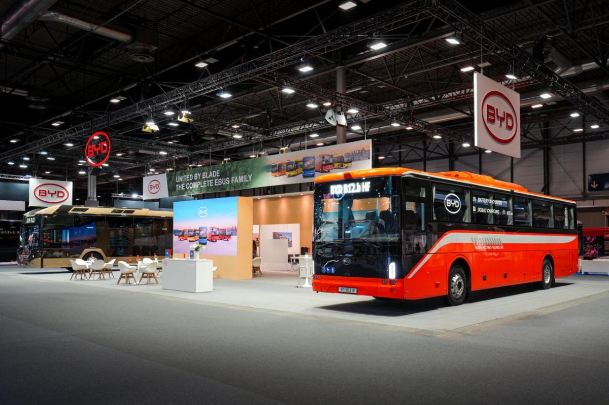 Meziměstský elektrický autobus BYD získal cenu Sustainable Bus 2027