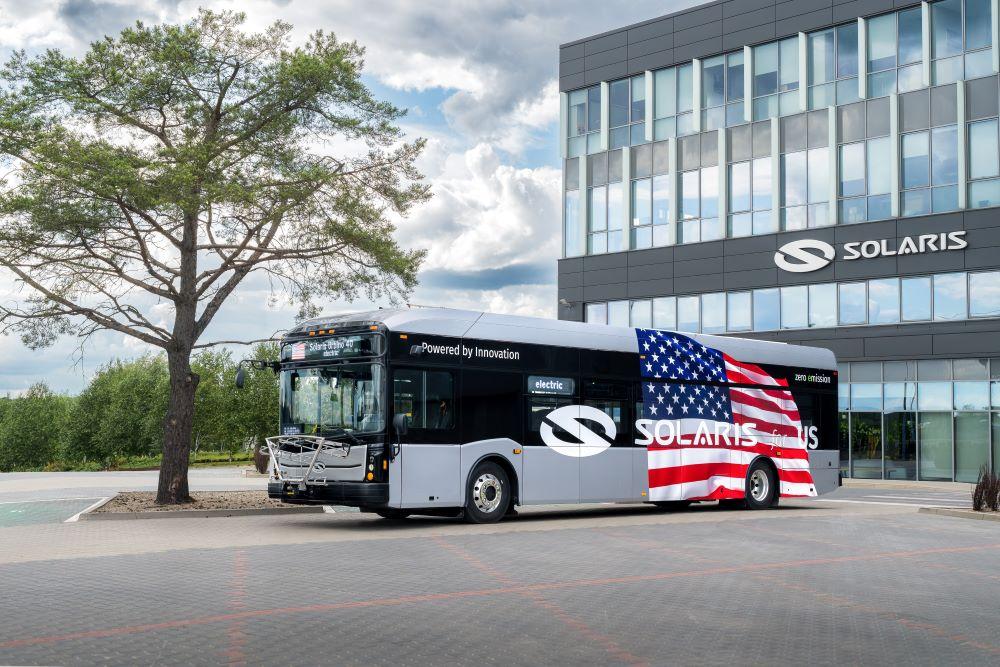 Solaris vstupuje do Severní Ameriky s novým Urbino 40 electric