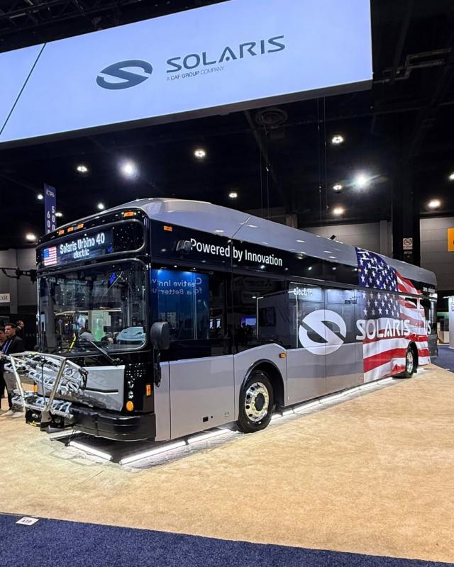 Solaris vstupuje do Severní Ameriky s novým Urbino 40 electric