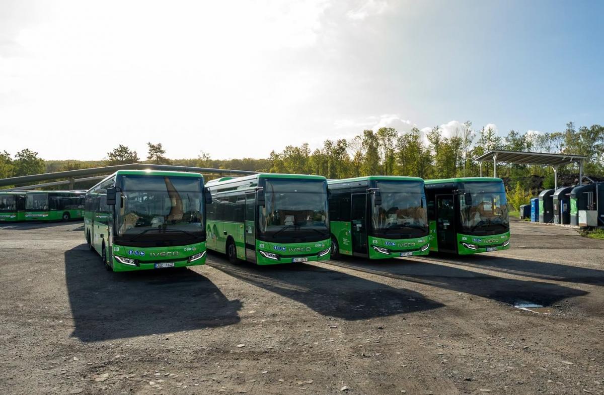 Doprava Teplice nahrazuje Setry novými autobusy Iveco Crossway