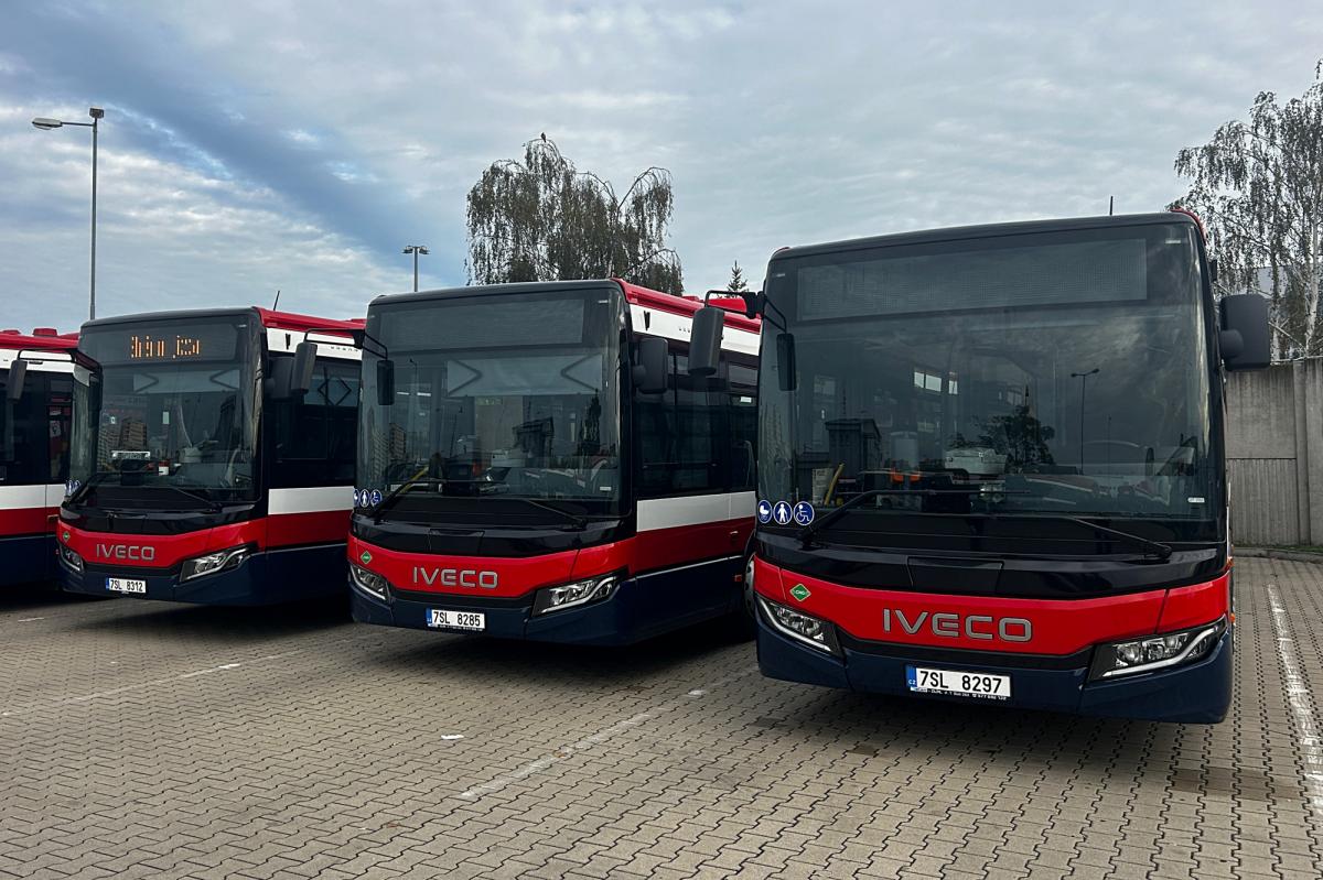 Mladá Boleslav má další nové autobusy Iveco Urbanway na bioCNG